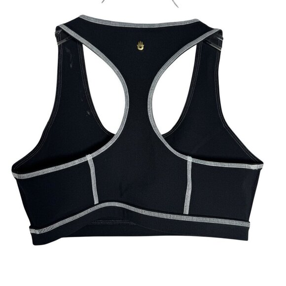 Spiritual Gangster Size Small Vera Zip-Front Dream Tech Eco Jersey Sports Bra - Picture 2 of 6